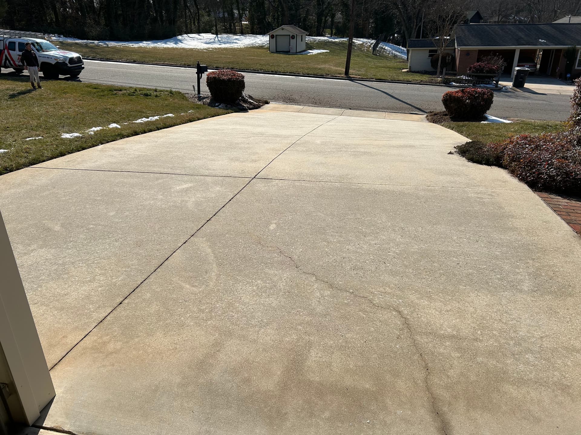 Driveway and Patio Refresh in Statesville
