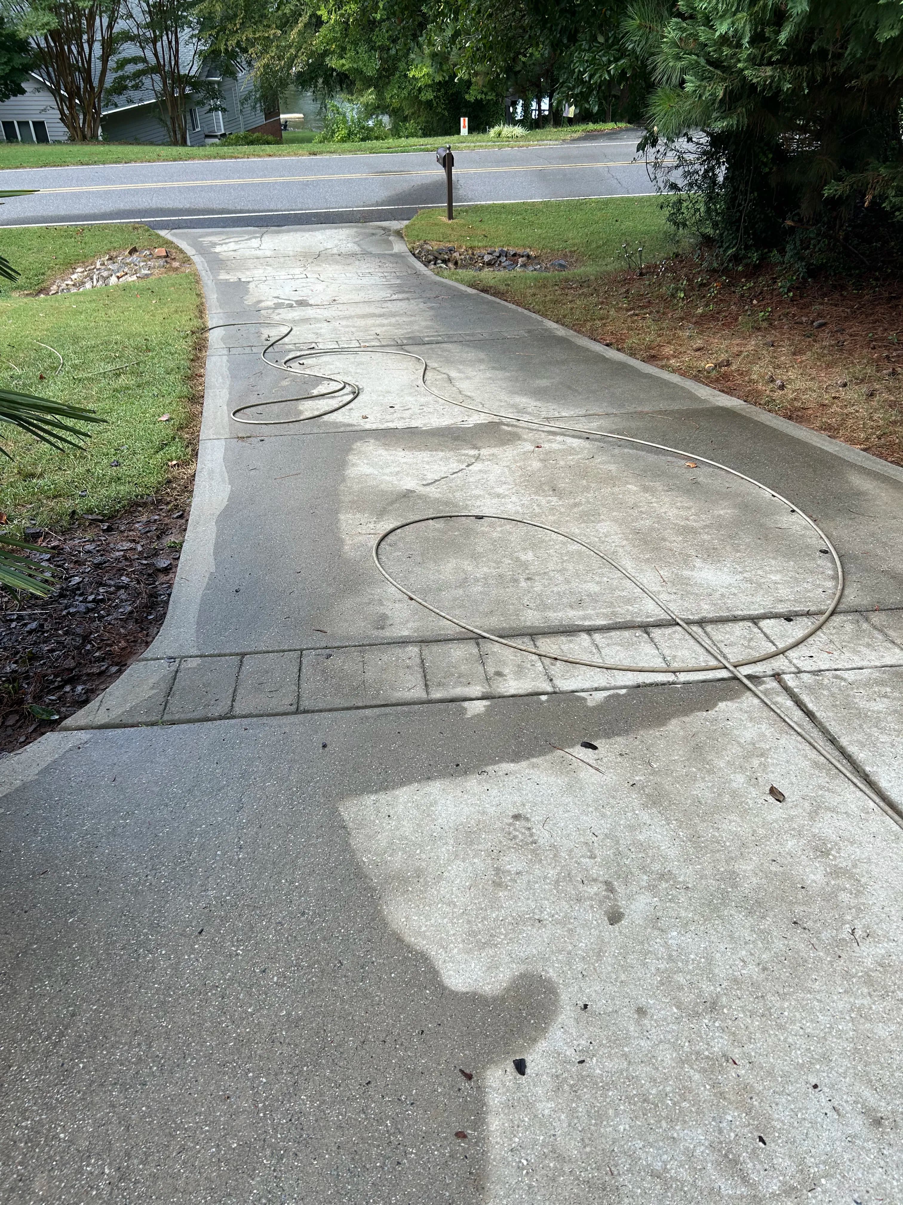Project Mooresville Driveway and Sidewalk Pressure Washing image