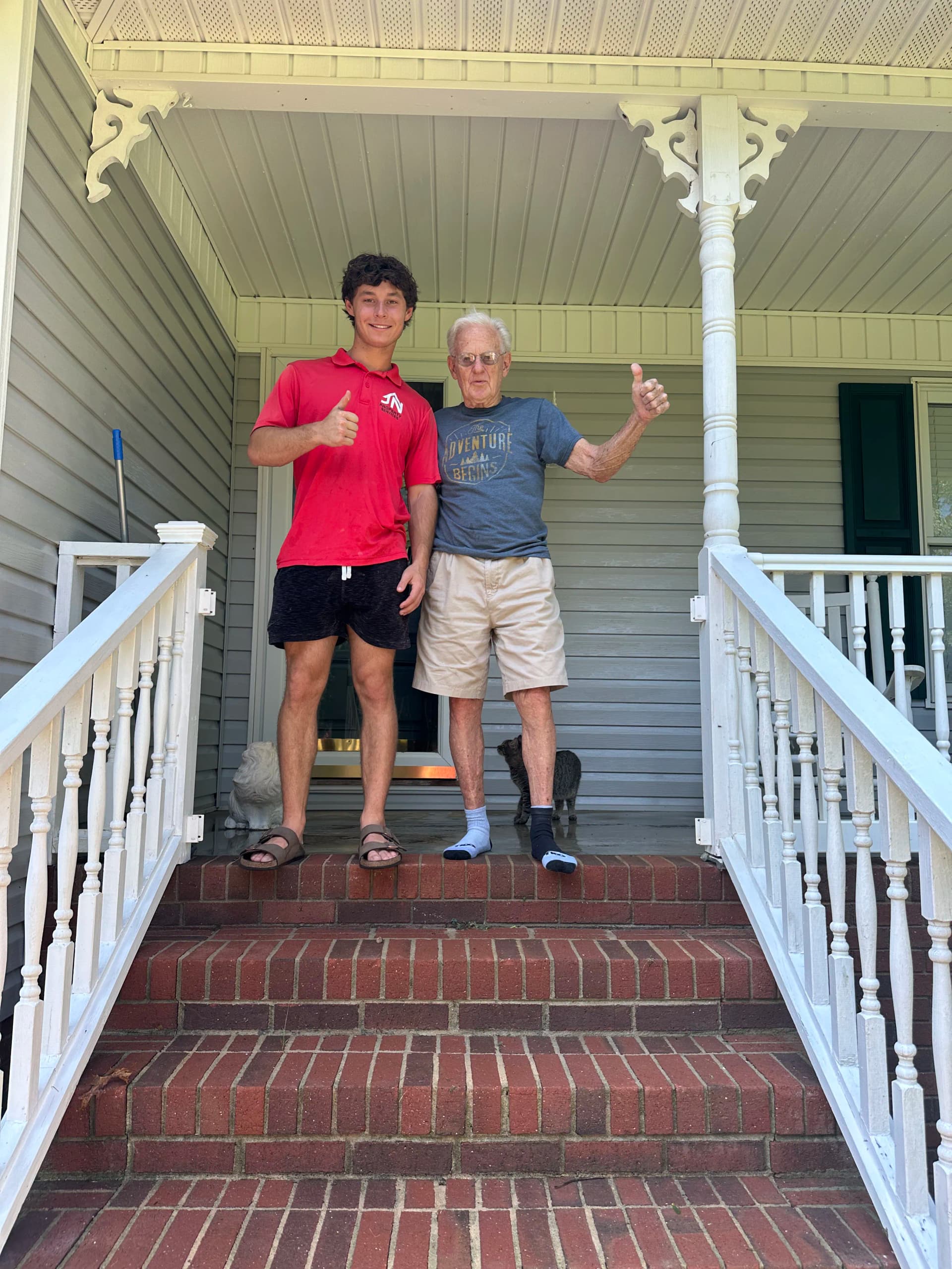 Fresh House Wash Leaves Lincolnton Homeowner All Smiles image