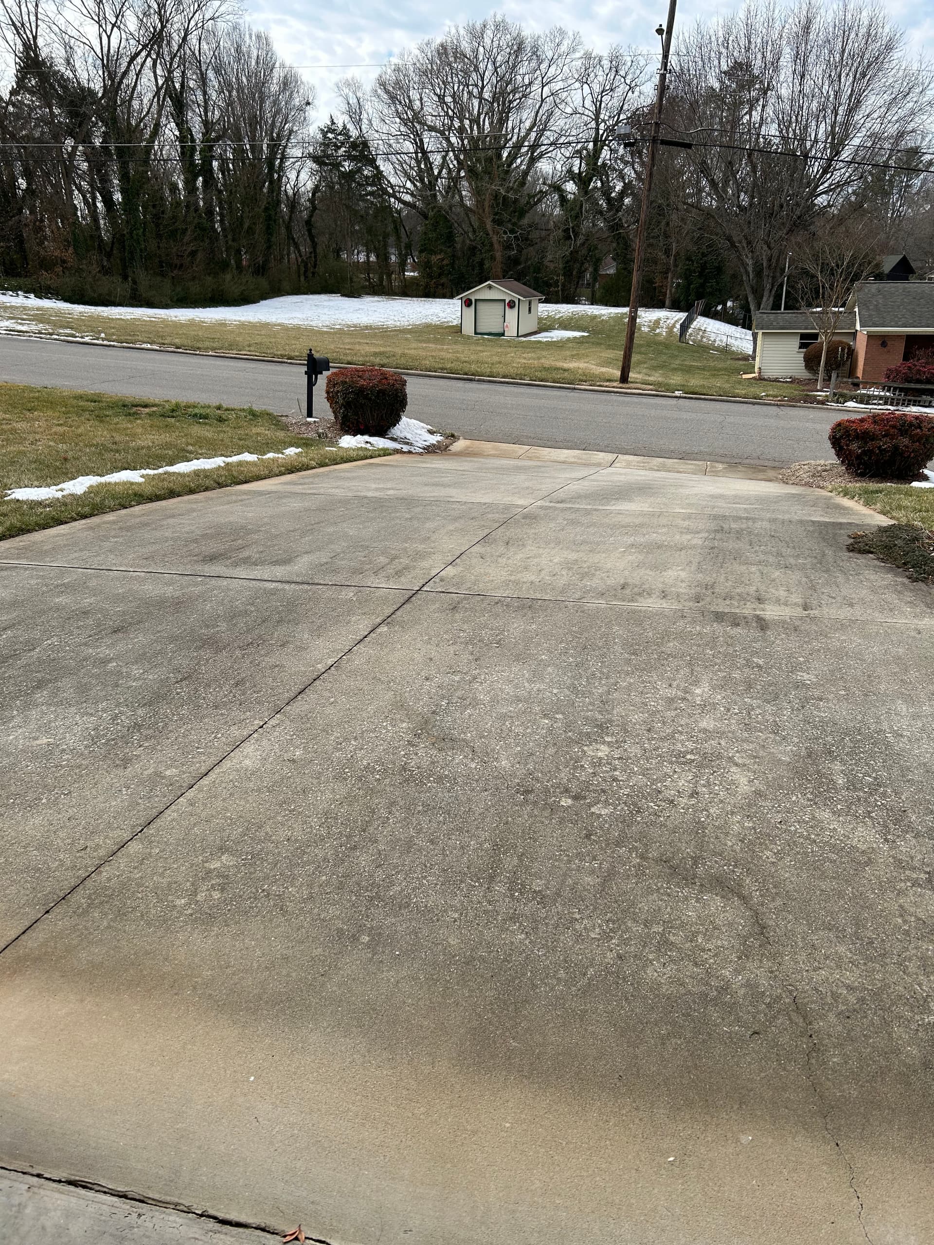 Driveway and Patio Refresh in Statesville