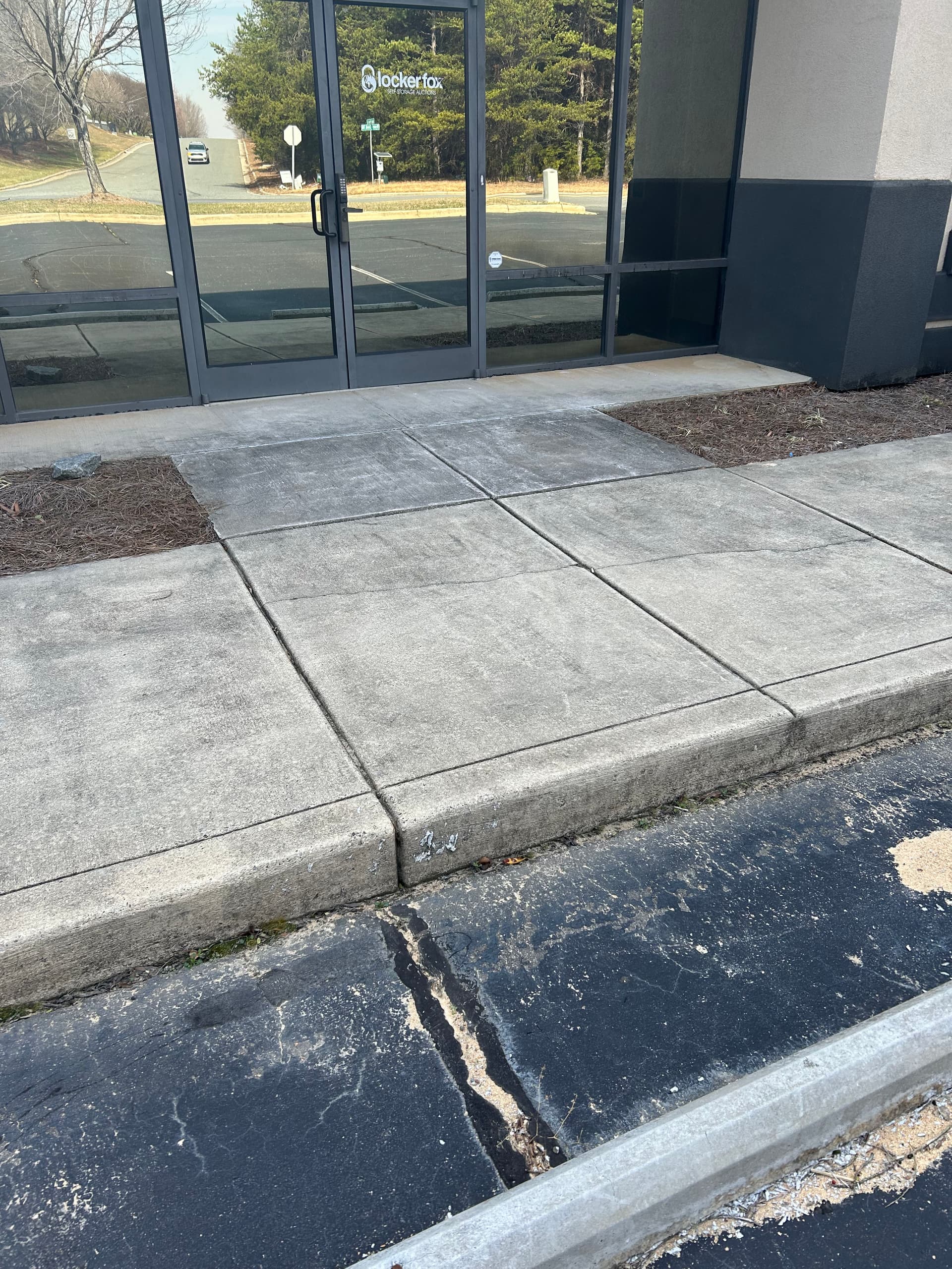 Gallery photos for Pressure Washing Transformation at Mooresville Commercial Space: Image #2