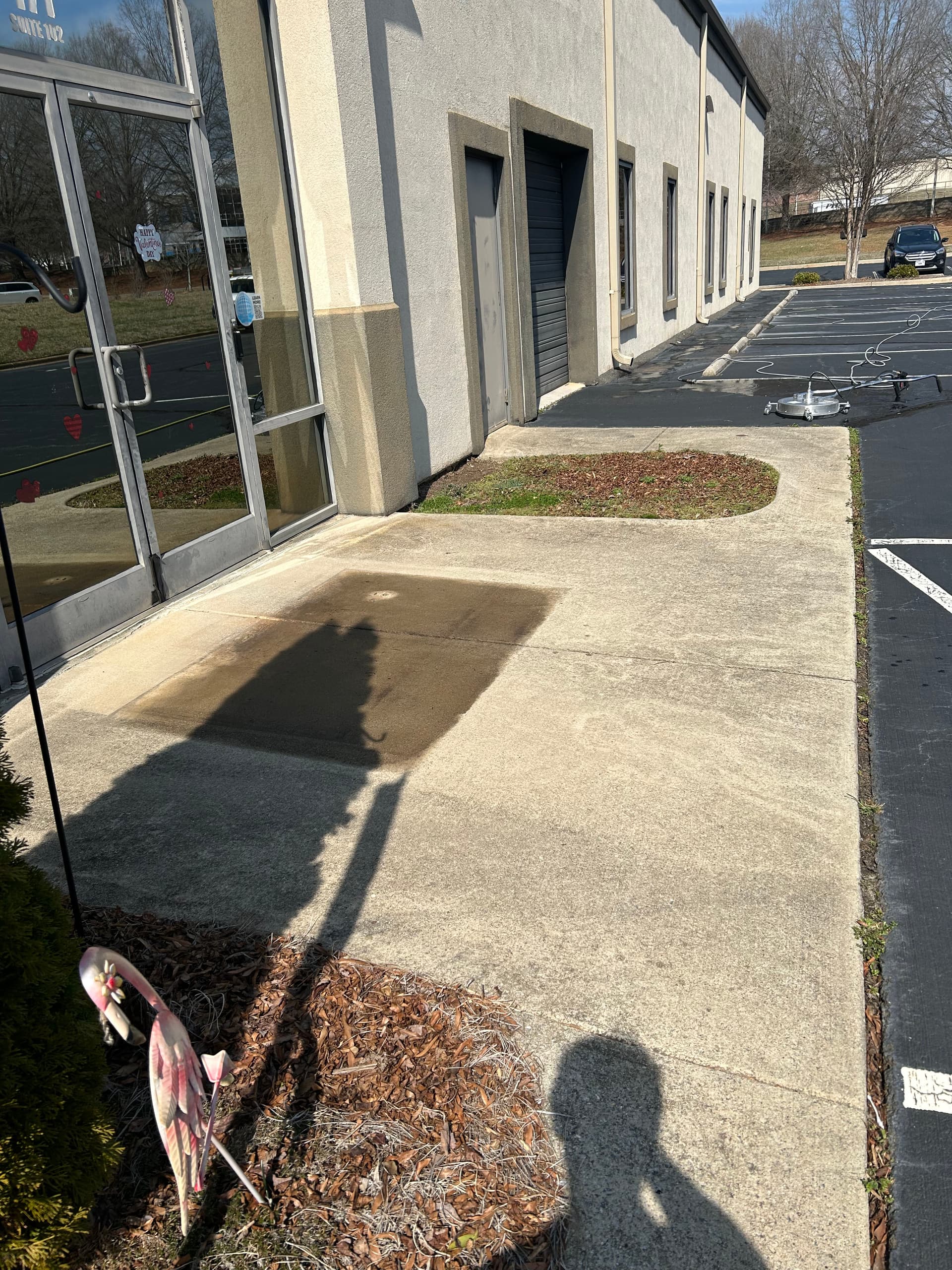 Gallery photos for Pressure Washing Transformation at Mooresville Commercial Space: Image #6