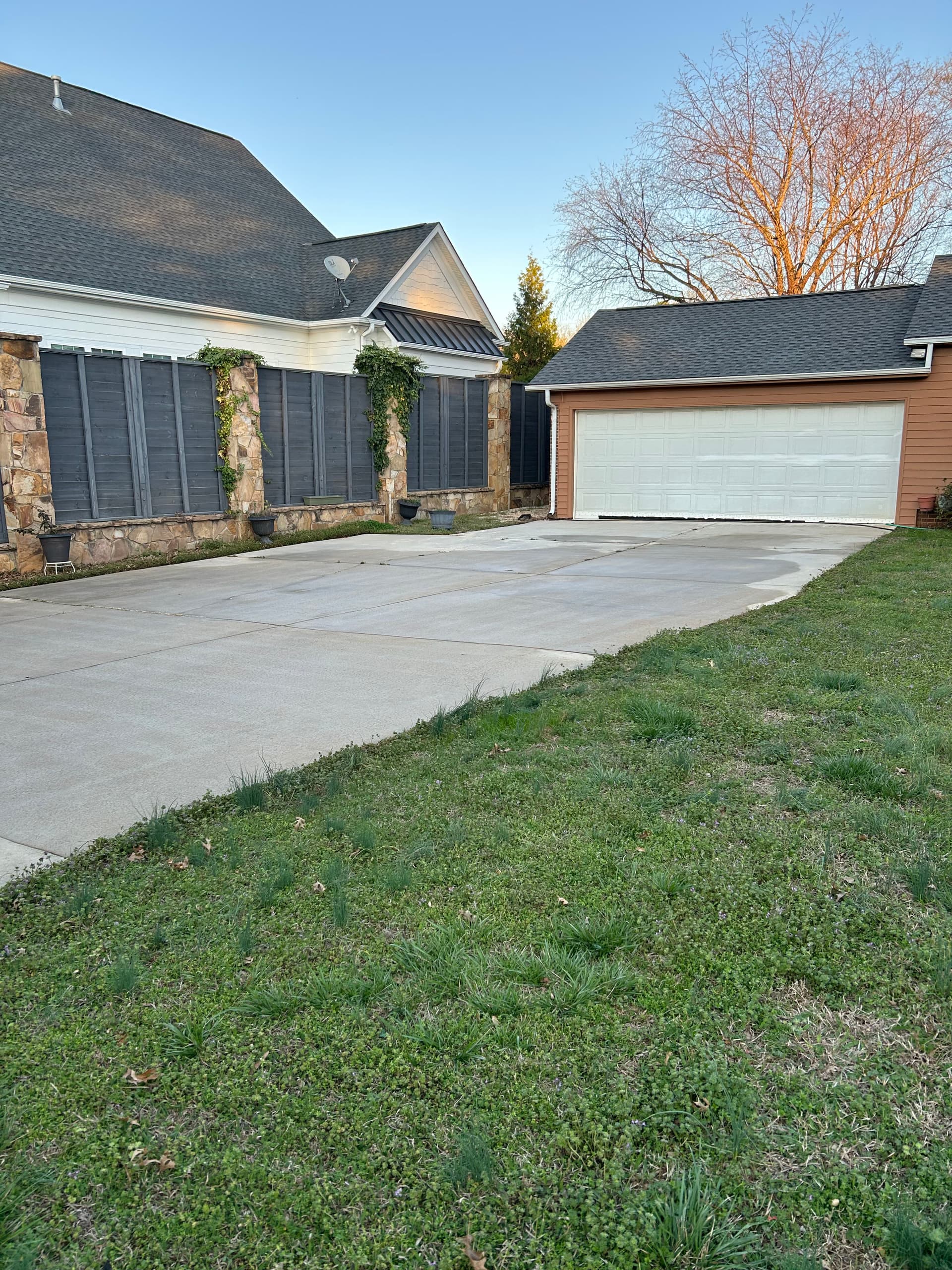 Gallery photos for Driveway Transformation in Cornelius with Pressure Washing: Image #3