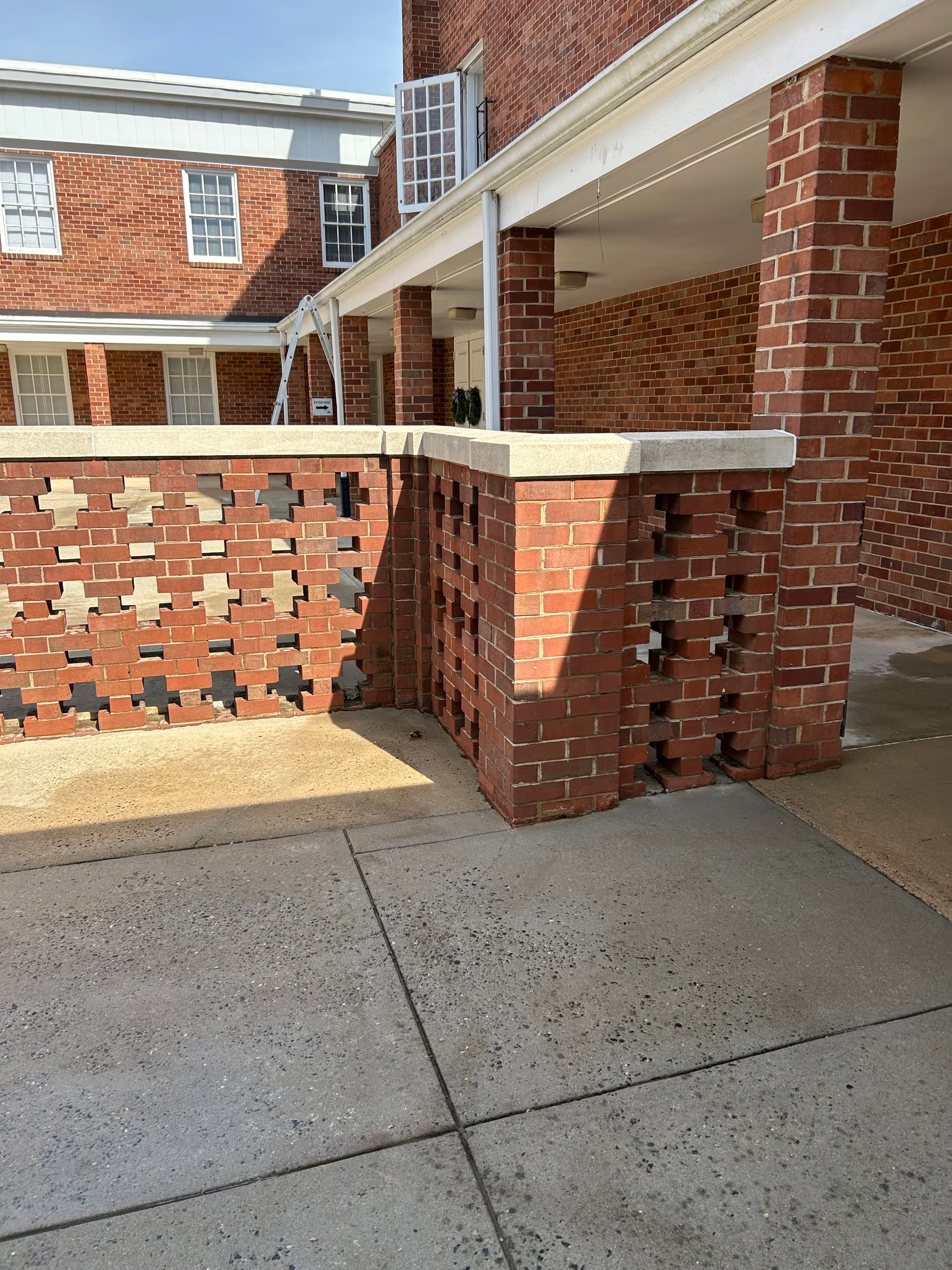 Gallery photos for Church Courtyard Cleanup in Statesville NC: Image #7