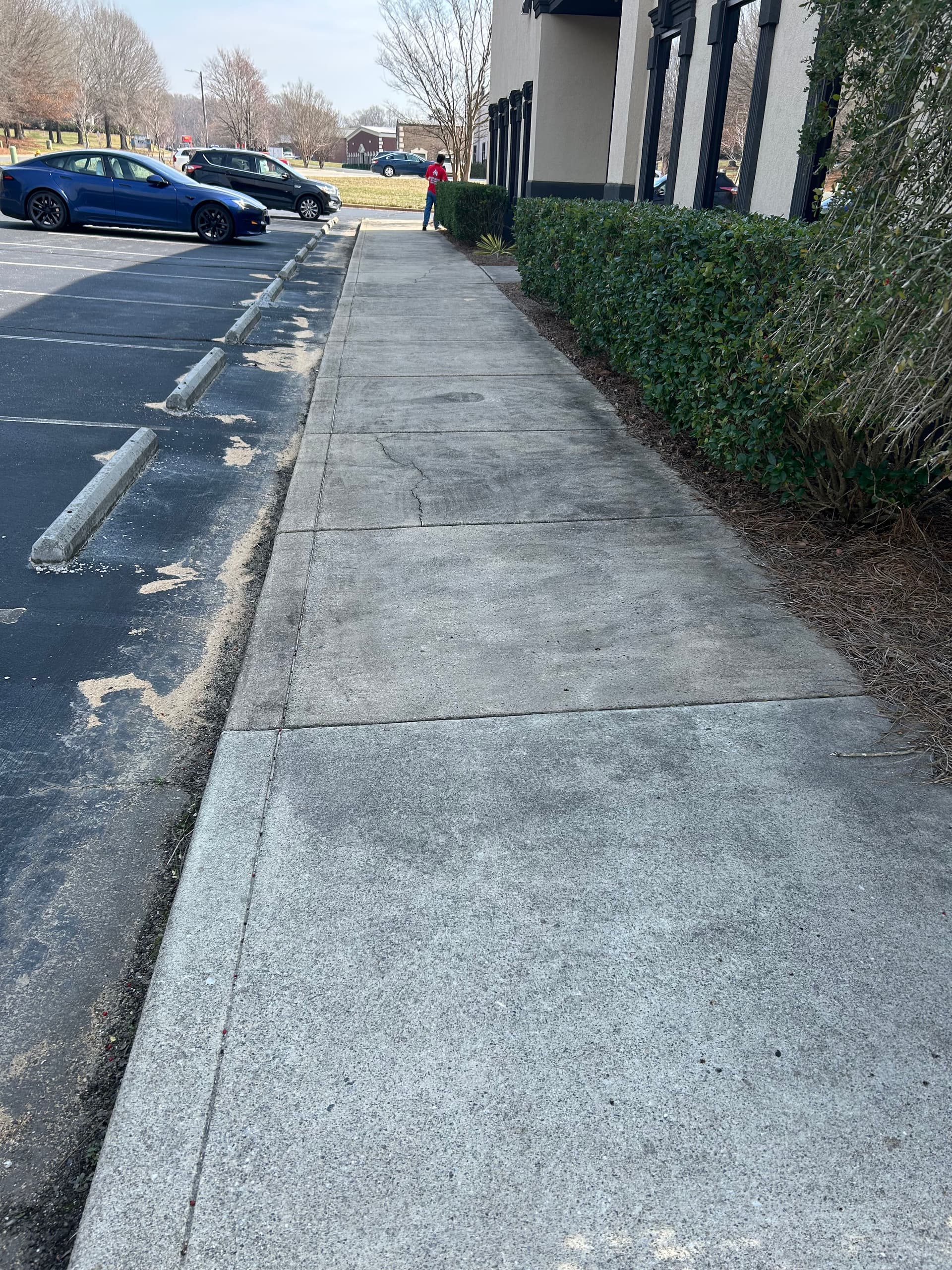 Pressure Washing Transformation at Mooresville Commercial Space image