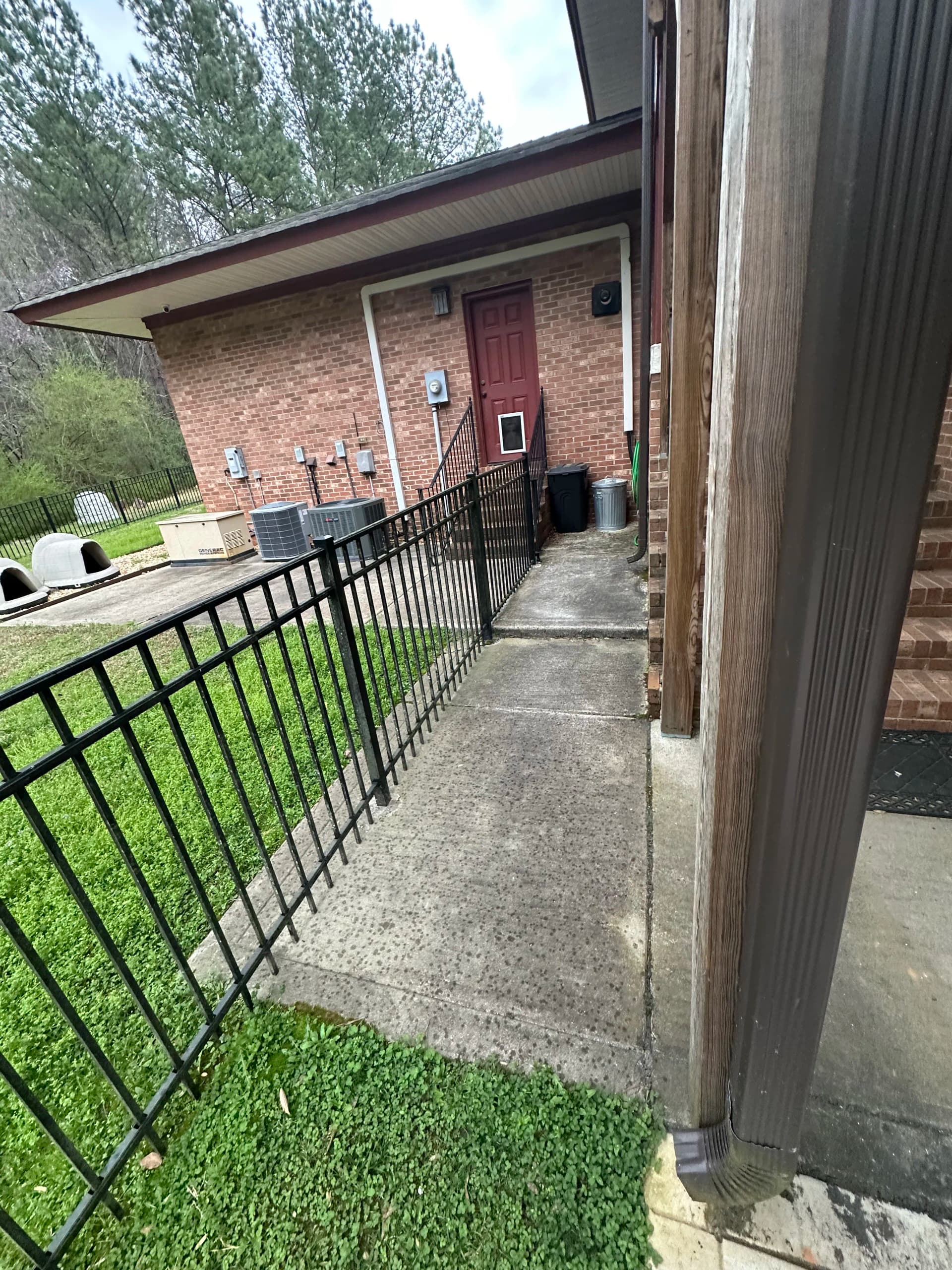 Gallery photos for Concrete and Brick Entry Pressure Washing in Mount Holly: Image #1