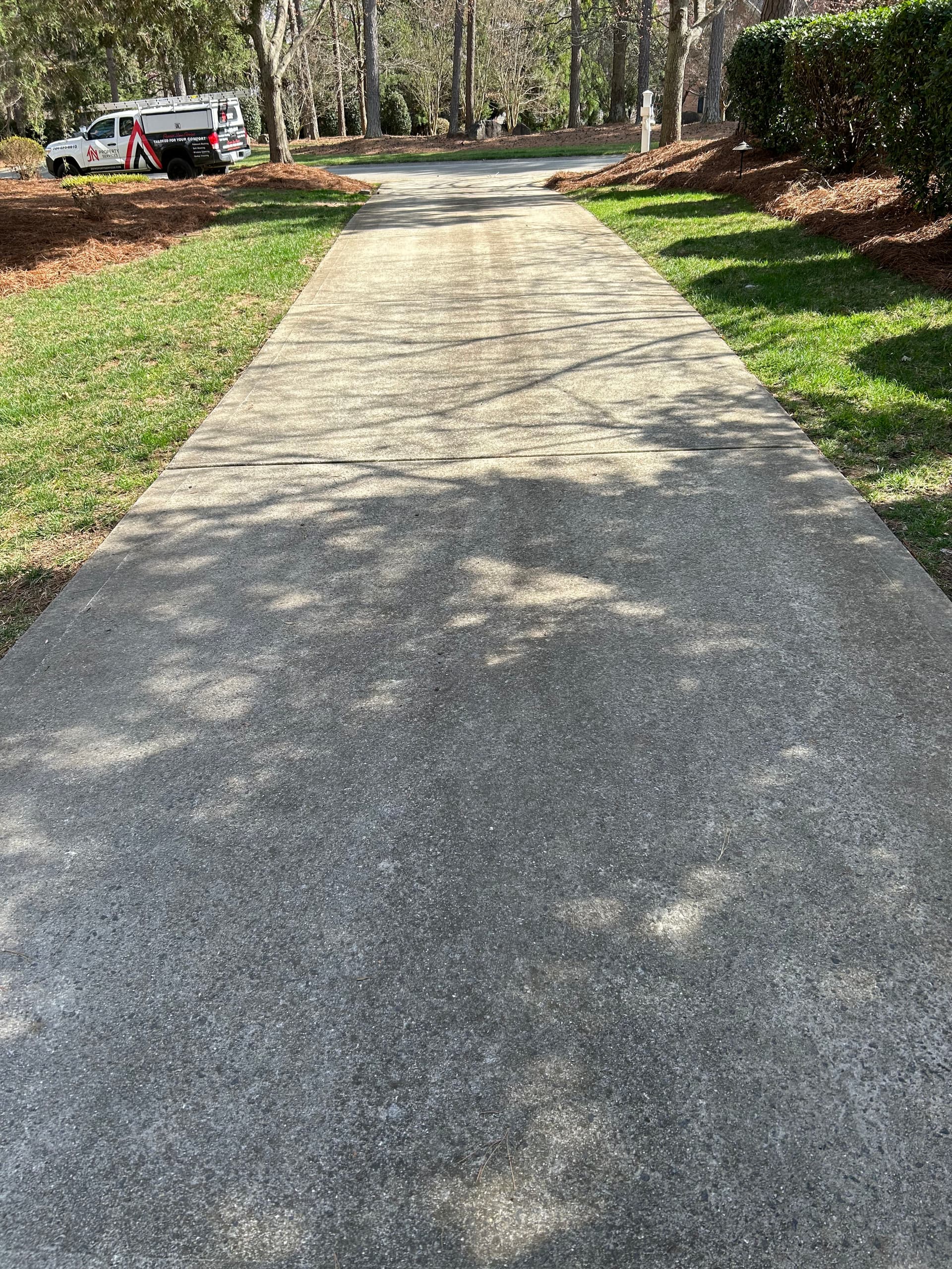 Driveway Makeover with Pressure Washing in Mooresville NC image